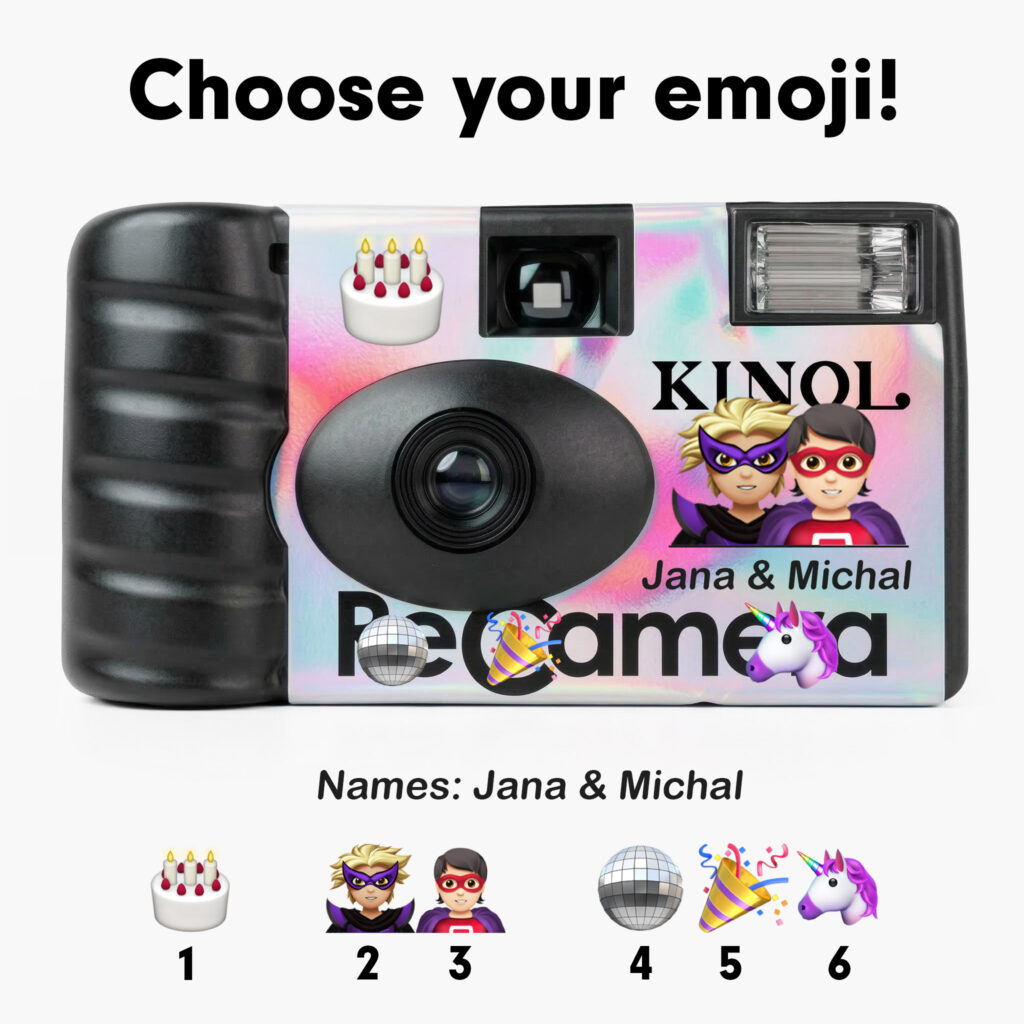 10x Wedding Disposable Cameras - Kinol ReCamera Wedding Set